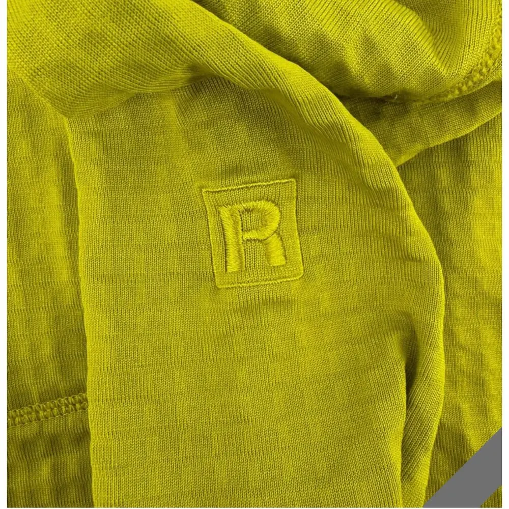 Patagonia Men's Large R1® Fleece Polartec Midlayer Pullover in Lime Green